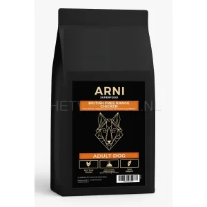 ARNI Superfood - Adult Dog British Free range Chicken with Ginger, Pomegranate, Kale, Artichoke and Blueberry