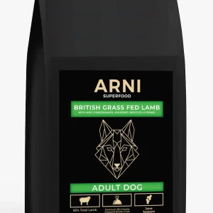 ARNI Superfood - Adult Dog British Grass Fed Lamb with Mint, Pomegranate, Mulberry, Broccoli and Fennel