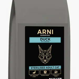 ARNI Superfood - Steriliesed Adult Cat Duck with Sardines