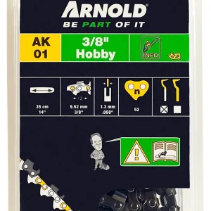 Arnold AK01 3/8 1.3mm 52 schakels - Zaagketting - Sat Mar 08 00:00:00 CET 2025