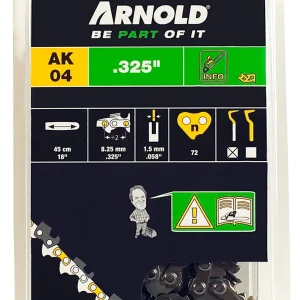 Arnold AK04 325 1.5mm 72 schakels - Zaagketting