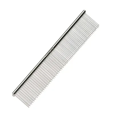 Artero Metalen Kam Fijn Grof met Ronde Greep Klein 15,5 cm