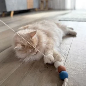 Aumüller kattenspeeltje Filoa macramé