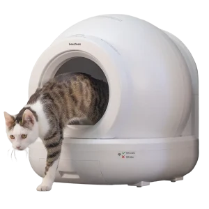 Automatische kattenbak Moeza Wit