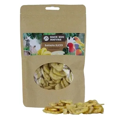 Back Zoo Nature Banana Slices - 150 gram