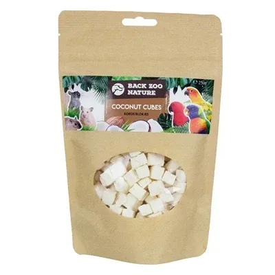 Back Zoo Nature Coconut Cubes - 250 gram - Image 2