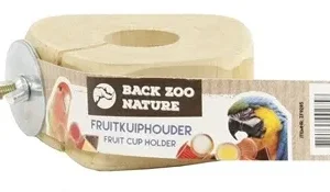 Back Zoo Nature Fruitkuipje Houder met Schroef 15x13x4 cm