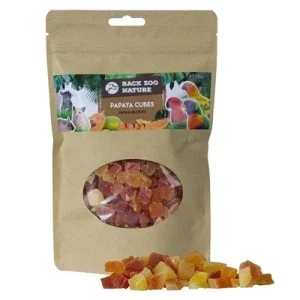 Back Zoo Nature Papaya Cubes - 250 gr