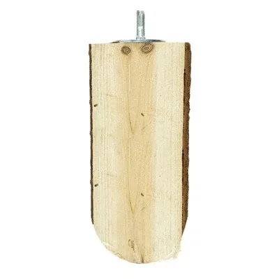 Back Zoo Nature Wood Slice Perch - Image 2