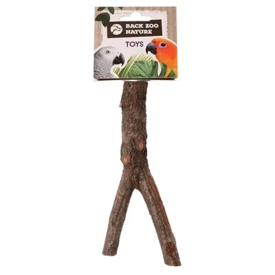 Back Zoo Nature Wooden Y Perch