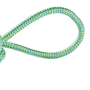 Bal met Touw - Apporteren - Hondenspeelgoed - Groen - 10x22x10 cm