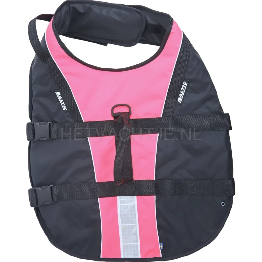 BALTIC - Hondenzwemvest Mascot Roze/ Zwart