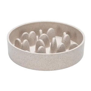 Bamboo Anti-schrokbak Kat Beige 14 cm