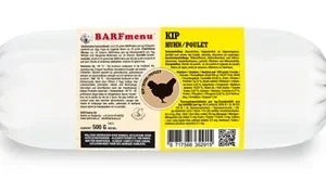 Barfmenu Kip Hondenvoer - 500 gram