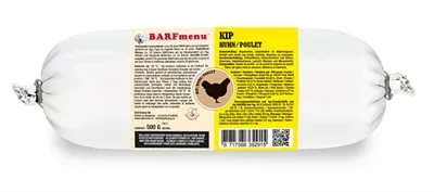 Barfmenu Kip Hondenvoer - 500 gram