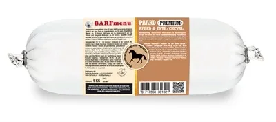 Barfmenu Paard Premium Hondenvoer - 1000 gram