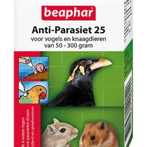 Beaphar Anti-Parasiet 25 voor vogels en knaagdieren