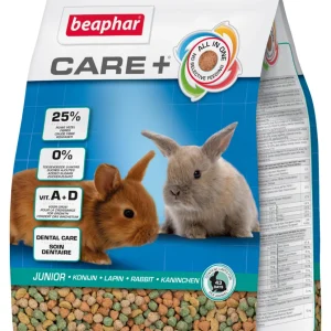 Beaphar Care + Konijn Junior - Konijnenvoer - 1.5 Kilogram