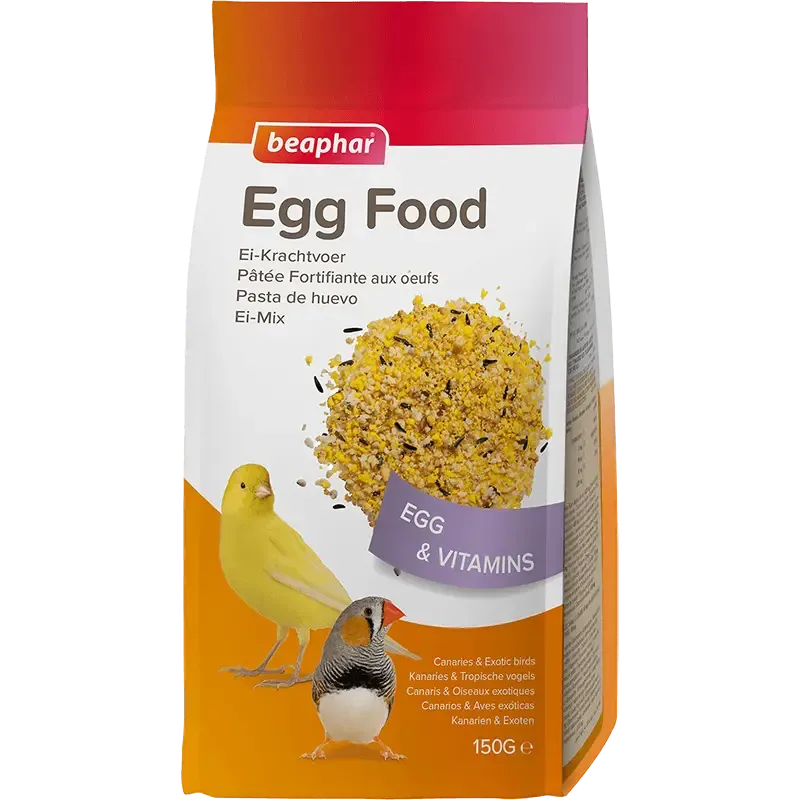 Beaphar Ei-krachtvoer Kanaries en Tropische Vogels 150 g