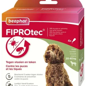Beaphar FiproTec SpotOn 4 pip (20-40 kg)