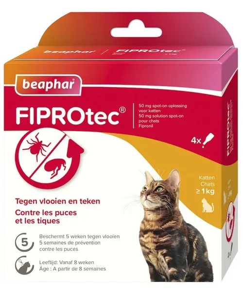 Beaphar FiproTec SpotOn Kat 4 pip