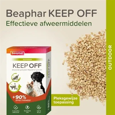Beaphar Keep Off Granulate Kat Hond - 200 gram - Image 2