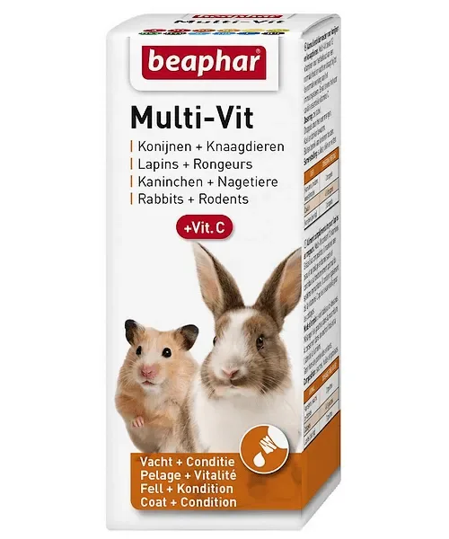 Beaphar Multi-Vit Knaagdieren (met essentiële vitamine C) - Image 2