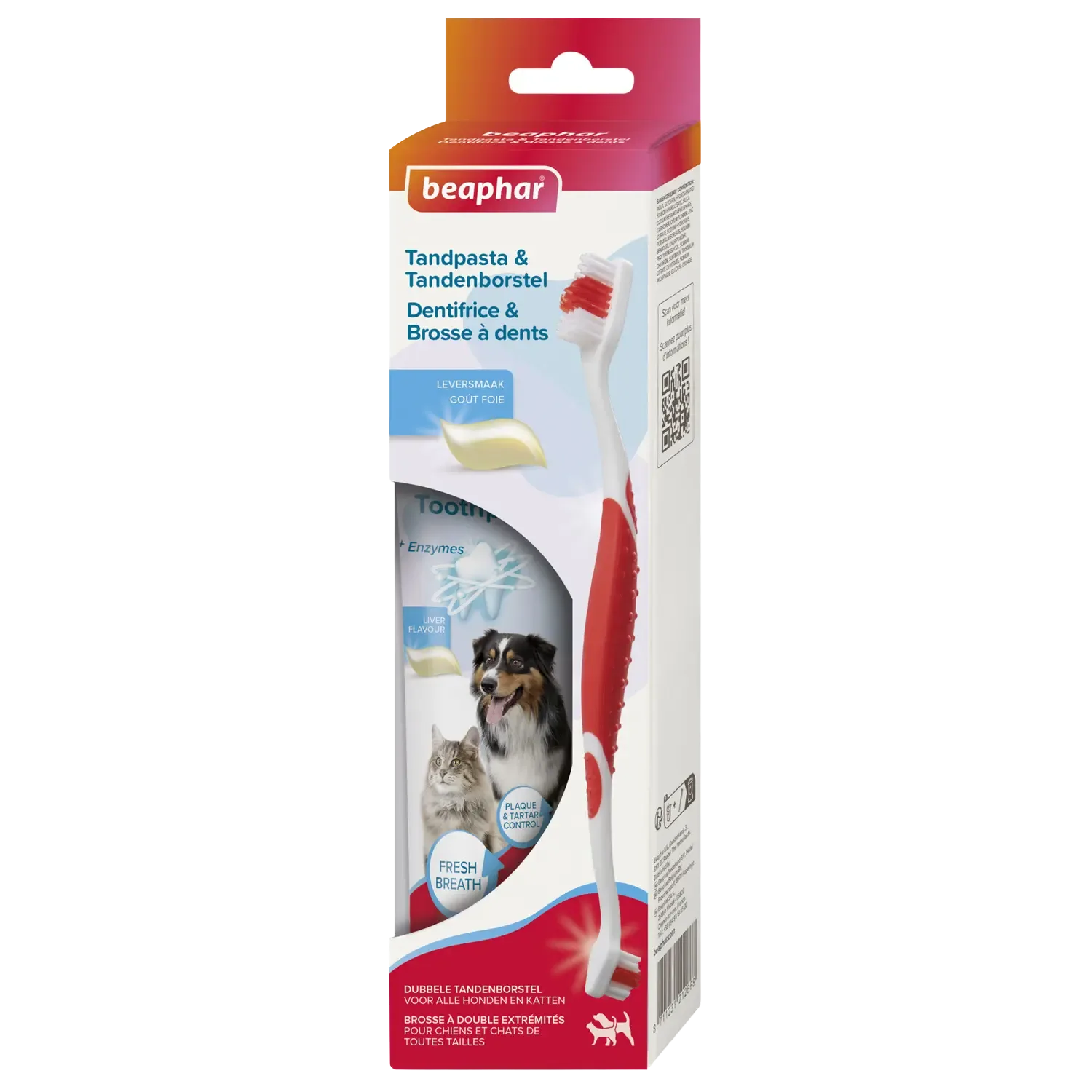 Beaphar Tandpasta + Borstel Combipack