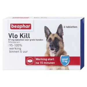 Beaphar Vlo Kill hond (doodt razendsnel vlooien)