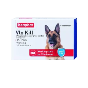 Beaphar VloKill+ Hond vanaf 11 kg 6 tabletten