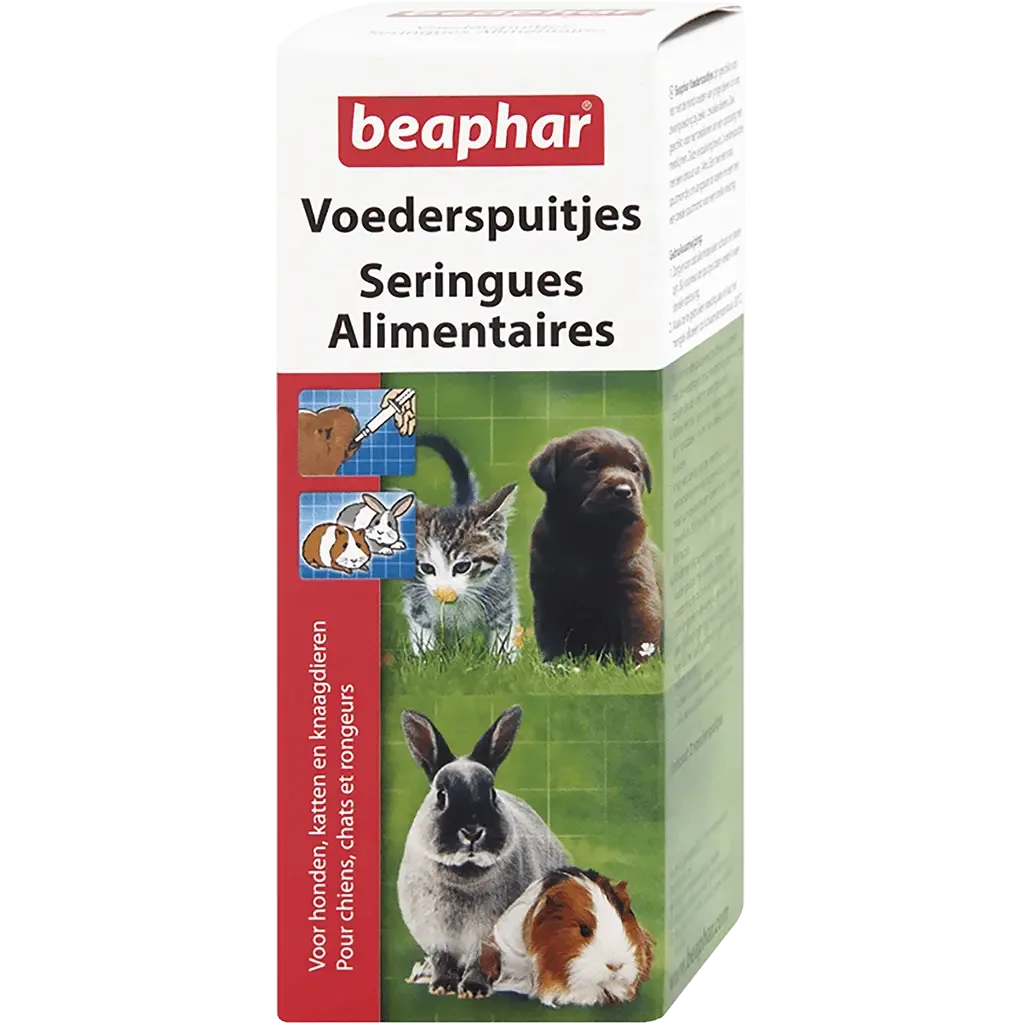 Beaphar Voederspuitjes 2 Stuks