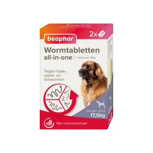 Beaphar Wormtabletten All‑In‑One Hond 17.5 – 70 kg