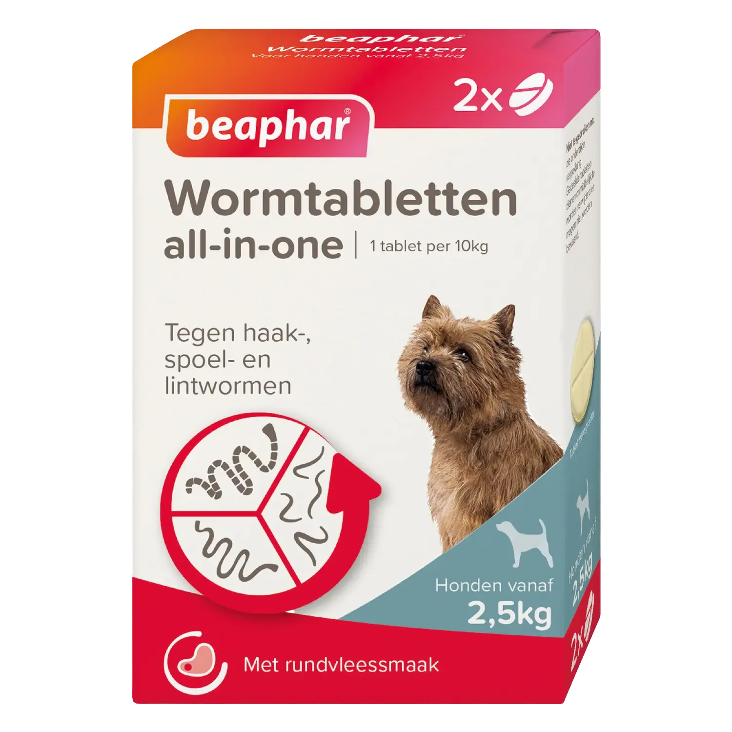 Beaphar Wormtabletten All-in-One Hond 2 tabletten