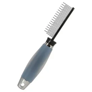 BeauBeau Kam met korte en lange tanden softgrip 17×9.5 cm