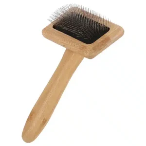 BeauBeau Slickerborstel bamboo Medium 22×6 cm