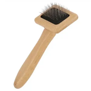 BeauBeau Slickerborstel bamboo Small 19×5.2 cm