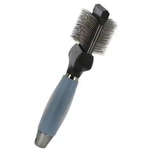 BeauBeau Slickerborstel dubbelzijdig softgrip Large 21.5×7 cm