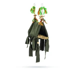Beeztees Ami Vogelhuis - Vogelspeeltje - Groen