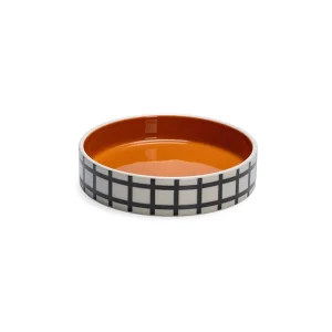 Beeztees Babs - Voerbak - 350 l - Zwart, Oranje - 4x16.5x16.5 cm - 16.5 cm
