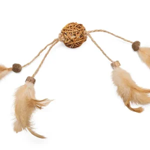 Beeztees Bal Tipy - Kattenspeeltje - Beige