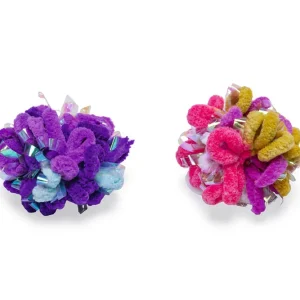 Beeztees Balletje Shirley - Kattenspeeltje - Multi - 4 cm
