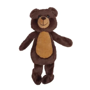Beeztees Beer Balu - Knuffel - Hondenspeelgoed - Bruin - 12x13x1 cm