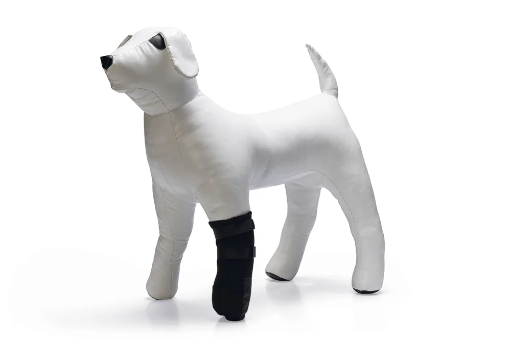 Beeztees - Beschermingsschoen Hond - 2 Stuks - Zwart - L