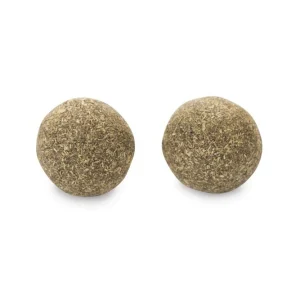 Beeztees Catnip 2 ballen - Kattenspeeltje - 3.5 cm