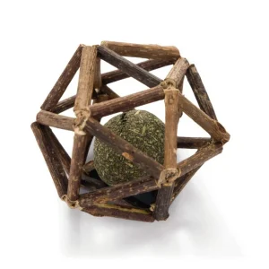 Beeztees Catnip Bal met Matatabi - Kattenspeeltje - 7 cm