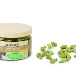 Beeztees Catnip Cookies Granen - Kattensnack - 55 Gram - kip