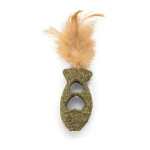Beeztees Catnip Vis met veren - Kattenspeeltje