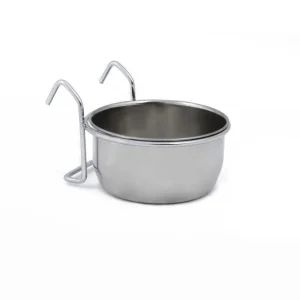 Beeztees Coopcup Inox Met Houder - voer & drinkbak - 0.3 Liter