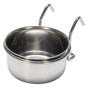 Beeztees Coopcup Inox+Houder Hondenvoerbak 0.2 L