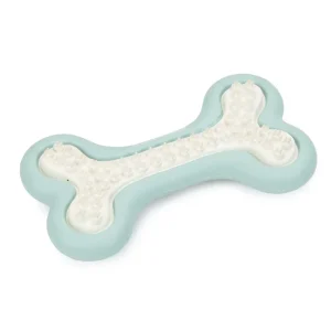 Beeztees Dental bot - Kauwspeelgoed puppy - roze - 18.5x7.5x2 cm